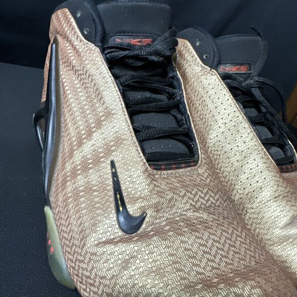Nike Zoom HyperFlight Premium Gold Lion Basketball Shoes 587561-900 Sz 9 - Picture 11 of 11